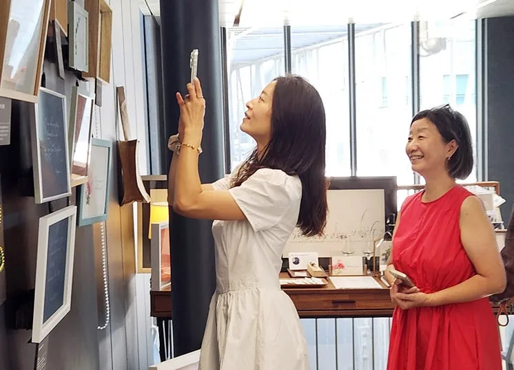 종로구청 평생교육원 영문 캘리그라피 제 4기 클래스 전시회